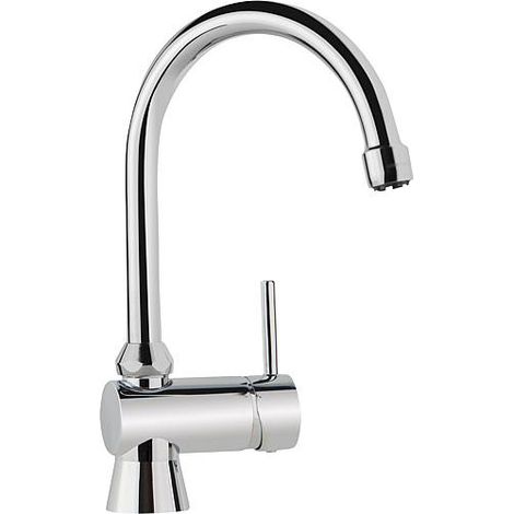 Mitigeur d'evier KWC chrome, 360° orientable (1/2)