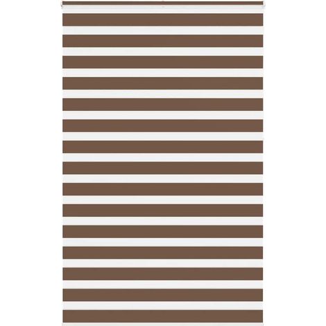 Doppelrollo Braun 150x230 cm Stoffbreite 145,9 cm Polyester