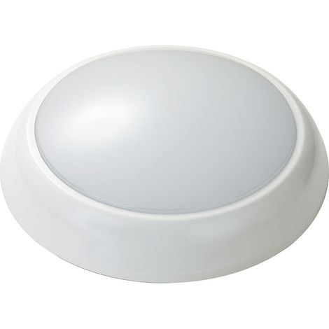Hublot luminaire, RS PRO LED 18 W 220 240 V c.a. IP54 Polycarbonate, Forme Rond ( Prix pour 1 )