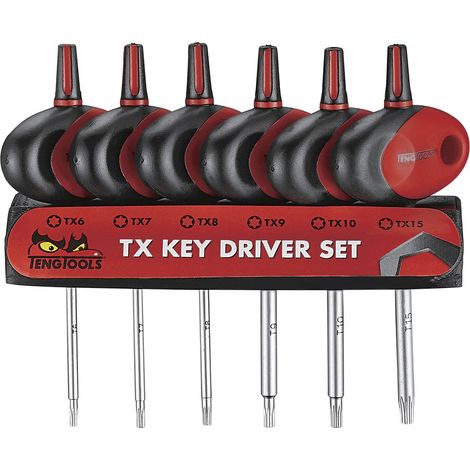 Tournevis TX avec manche en T Teng Tools MDM706TXT
