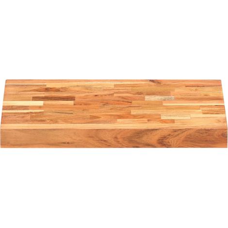 Planche à découper 40x30x4 cm Bois d'acacia massif CFW57482 (1/5)