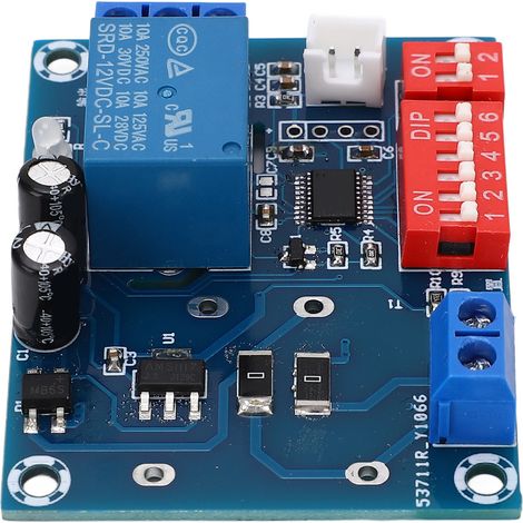 Contrôleur de température réglable XH-W1705 avec commutateur DIP, régulateur de température haute précision par paliers de 2 degrés, 12 V (1/5)