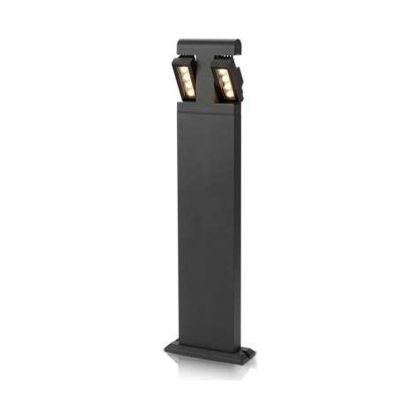 Lámpara de pie rectangular LED con difusor orientable 3000K, 8W. Miidex Lighting® (1/3)