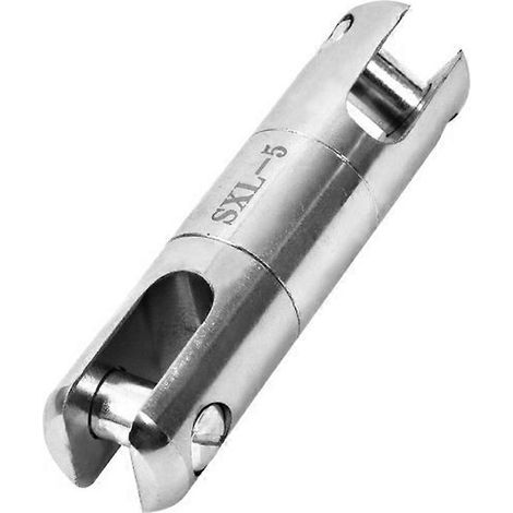 Émerillon de tirage de câble 5T, poignée de tirage de câble robuste avec émerillon à roulement à billes pour câble métallique, charge maximale de 5 tonnes (1/5)