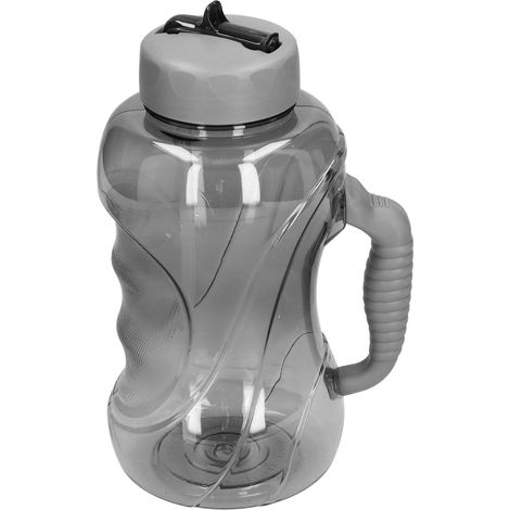 Gourde de grande capacité (1,5 L), sans BPA, étanche et munie d'une paille, idéale pour le camping et les activités de plein air. (1/5)