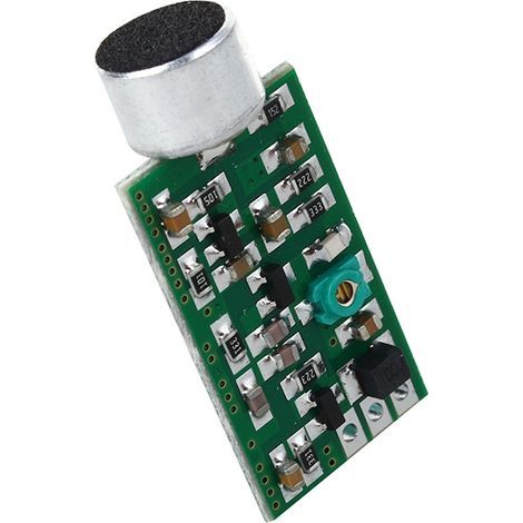 Micro-émetteur FM 88-108 MHz Mini Espion Caché pour Écoute Discrète et Enregistrement (1/3)