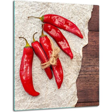 GLASPLATTE, TISCHPLATTE 40x52 CHILLI (1/5)