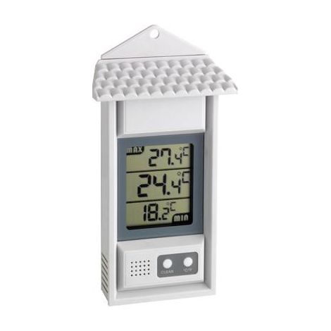 Thermomètre TFA Dostmann 30.1039 argent