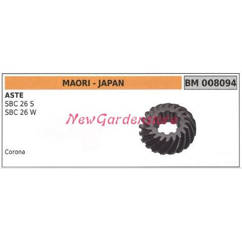 MAORI Bürstenmäher Kegelradpaar Krone 008094
