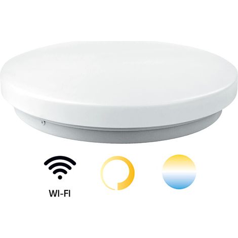 Sourcing NYMPHEA plafón LED blanco moderno (1/3)