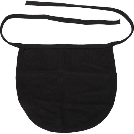 Protecteur de trachéotomie en coton respirant, couverture de stomie cervicale anti-poussière noir (1/5)