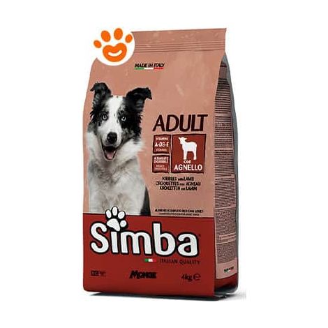 CROCCHETTE PER CANI 'SIMBA' agnello - kg 4