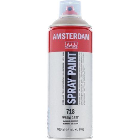 Bombe de peinture Amsterdam 400 ml gris chaud
