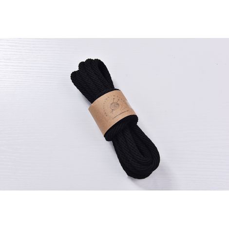 Lot de 2 rouleaux – Ficelle de coton torsadée de 10 mm avec âme (3 mètres par rouleau) – Corde de ligature / Corde (1/5)