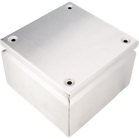 Boitier de raccordement en Acier inoxydable 200 x 200 x 120mm 0 voies, IP66 ( Prix pour 1 ) (1/5)