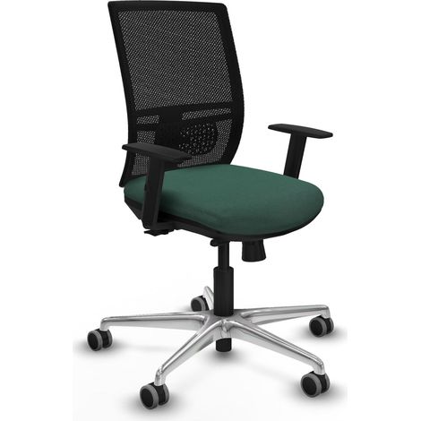 Chaise piqueras y crespo Yunquera noir accoudoirs réglables (1/2)