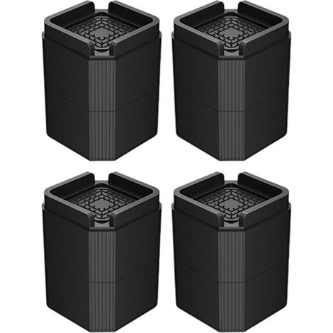 Antivibrationspads für Maschinen, doppellagig, schwarz (1/5)