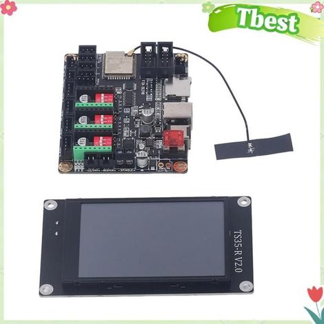 Tbest Kit de machine de gravure laser Kit de Machine à graver au informatique piece Écran tactile avec carte de commande 12-24VDC (1/5)