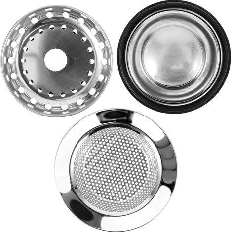 Ensemble de 1 passoire d évier de cuisine avec couvercle