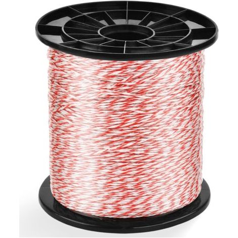 500M Fil électrique de Haute Conductivité pour Clôture électronique du Bétail, Fil de Clôture électrique Portable pour Chevaux, Vaches, Moutons Et Chiens(500m 2.0MM