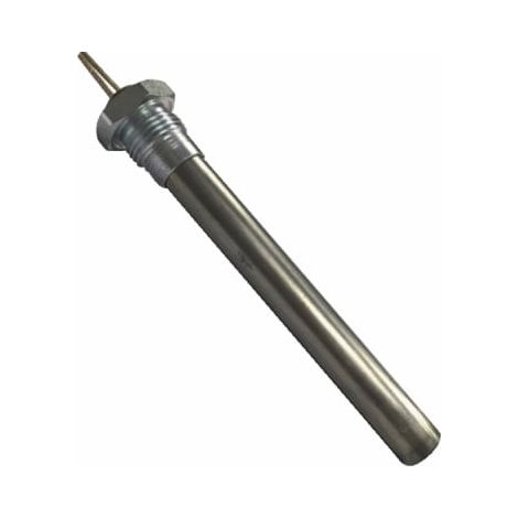 Bougie avec raccord fileté de 1/2'' 350W 170mm - DIFF