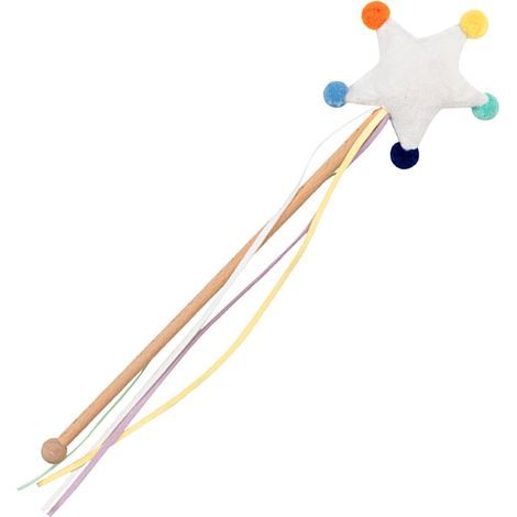Jouets pour chats, jouets interactifs, baguette, chaton, jouets pour chats Star Moon Cloud, jouets pour chatons, accessoires, articles pour animaux de compagnie pour la chasse, le dressage et l'exerc (1/5)