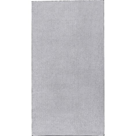 Tappeto shaggy grigio chiaro 80 x 150 cm Demre