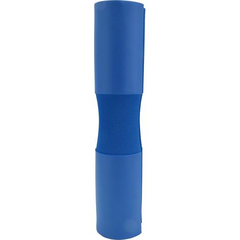 Coussin de protection pour cou et épaules en mousse NBR antidérapante, aspect mat, absorbant la transpiration, pour haltères et squats, bleu (1/5)
