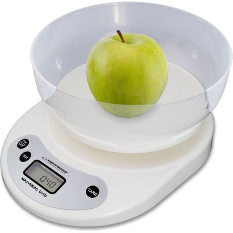 Esperanza Kitchen Scale With Bowl Coconut
