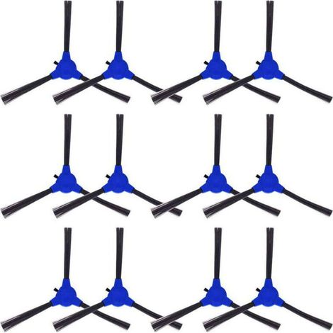 12 spazzole laterali per robot aspirapolvere eufy RoboVac 11S, 15T, 30, 30C, 15C, 12, 25C, 35C, 11S Max, 15C Max, G20, G30, G35, G35+, G40, G40+, G40 Hybrid/Hybrid+.