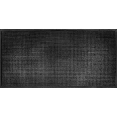 id-group Tappeto auto-nettante nero 90x180 cm gomma (1/4)
