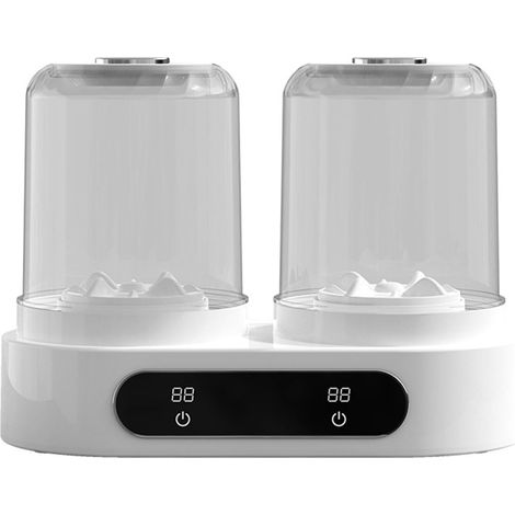 Double seau de voyage pour laver le linge - Nettoyage puissant pour chaussettes délicates, appareils ménagers, double chambre (1/5)