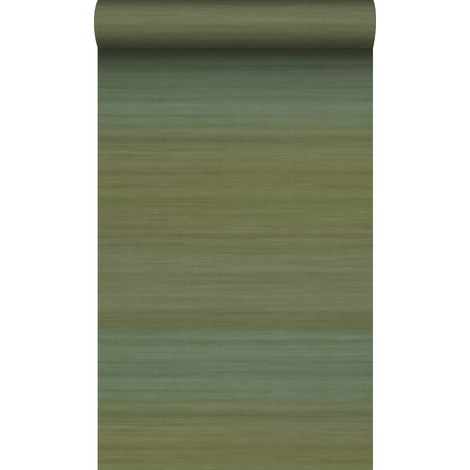 papier peint structure tissée avec des couleurs dégradées vert mousse  - Origin Wallcoverings (1/5)