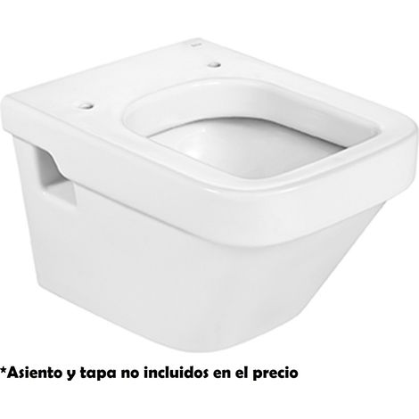 Taza de inodoro suspendida compacta con salida horizontal DAMA - ROCA (1/5)