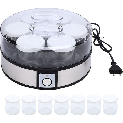Machine yaourt électrique 20W inox multifonction – Portable maison confitures puddings, cuisine (1/5)