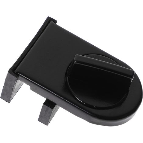 Limiteur de fenêtre noir lot de 2, sans perçage, sécurité enfant, pour fenêtres coulissantes, emballage simple (1/4)