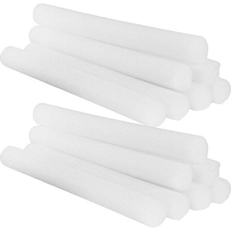 Bâtonnets de mastic en mousse, rembourrage pour coussins de canapé, paquet de 14, inserts pour housses de canapé blanches (1/5)