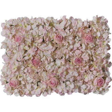 Conti Tappeto Rose Ortensie 40 x 60 Cm Pink