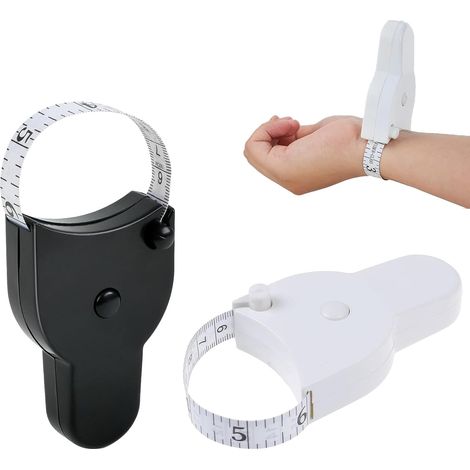2 Pièces Metre Mensuration Corps,Metre Ruban Corps,Mettre Ruban Corps,Mètre Ruban Couture Rétractable,Ruban Mesure Corps Double Face,Idéal pour Mesurer le Tour de Taille,de Hanches et de Jambes. (1/5)