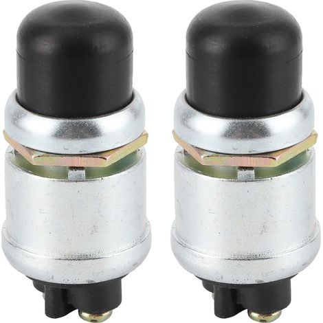 Interrupteur de Démarrage Étanche 12V 50A pour Voiture Bateau - Lot de 2 Pièces (1/5)