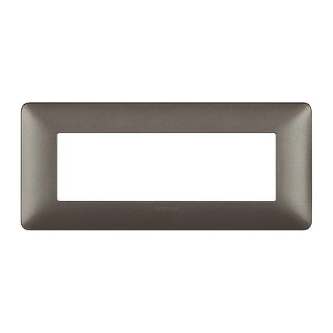 Placca 3+3P Iron Matix (Bticino Cod. Am4806Ir)