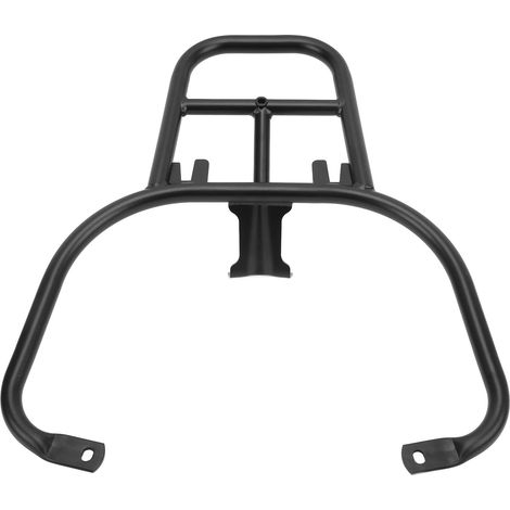 Support arrière moto Vespa GTS 300 porte-bagages noir, porte-caisse, main courante remplacement accessoire robuste (1/5)