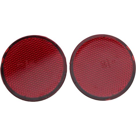 Réflecteurs de pare-chocs à lentille rouge, 2 pièces, garnitures de pare-chocs, lentilles de marquage, compatibles avec QASHQAI 2007-2015 (1/4)
