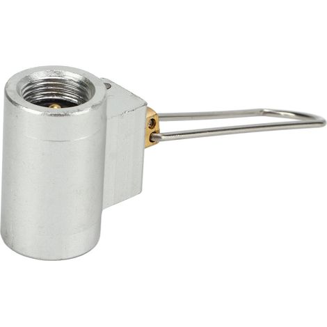Soupape de remplissage pour bouteille de gaz de camping en alliage d'aluminium (1/5)