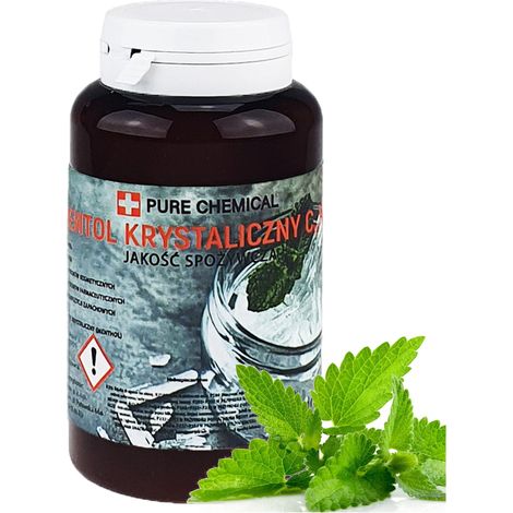 Cristalli di mentolo - 50 g - Rinfrescanti - Perfetti per la sauna - Naturali ed efficaci
