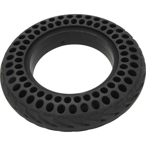 Pneu trottinette électrique MLD10x2, conception en nid d'abeille, sans crevaison, antidérapant, remplacement de roue, imperméable, résistant aux intempéries, jeu de 2. (1/5)