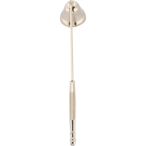 1 Kerzenlöscher aus Edelstahl in Glockenform, manuelles Werkzeug zum Abschneiden und Löschen des Dochtes (gold) (1/5)