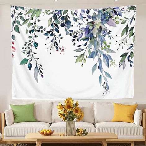Tapisserie universitaire, motif attrayant, couverture de plage, nappe pour lit, décoration intérieure 100x75cm (1/5)