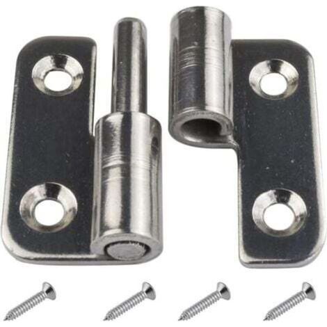 charnières amovibles Charnières de porte amovibles Inox 304 Gaucher (1/4)
