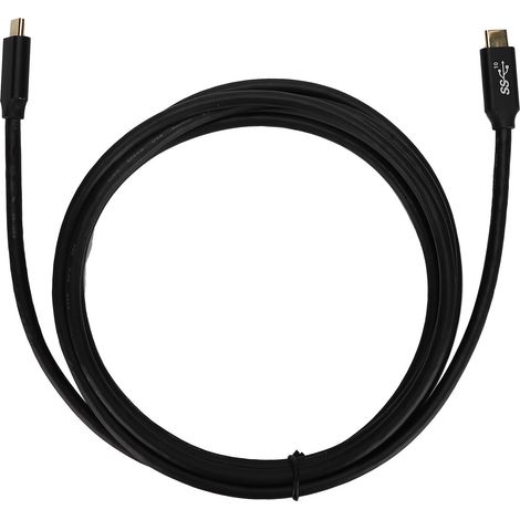 Câble de charge rapide USB 3.1 double Type‑C 100W avec puce E‑Marker pour alimentation (1/5)